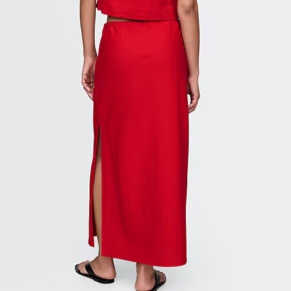 Gap linen-blend Midi Skirt - Picture 2 of 3